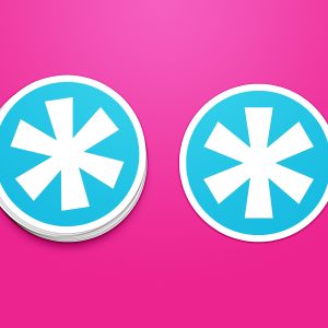 * Sticker - Blue
